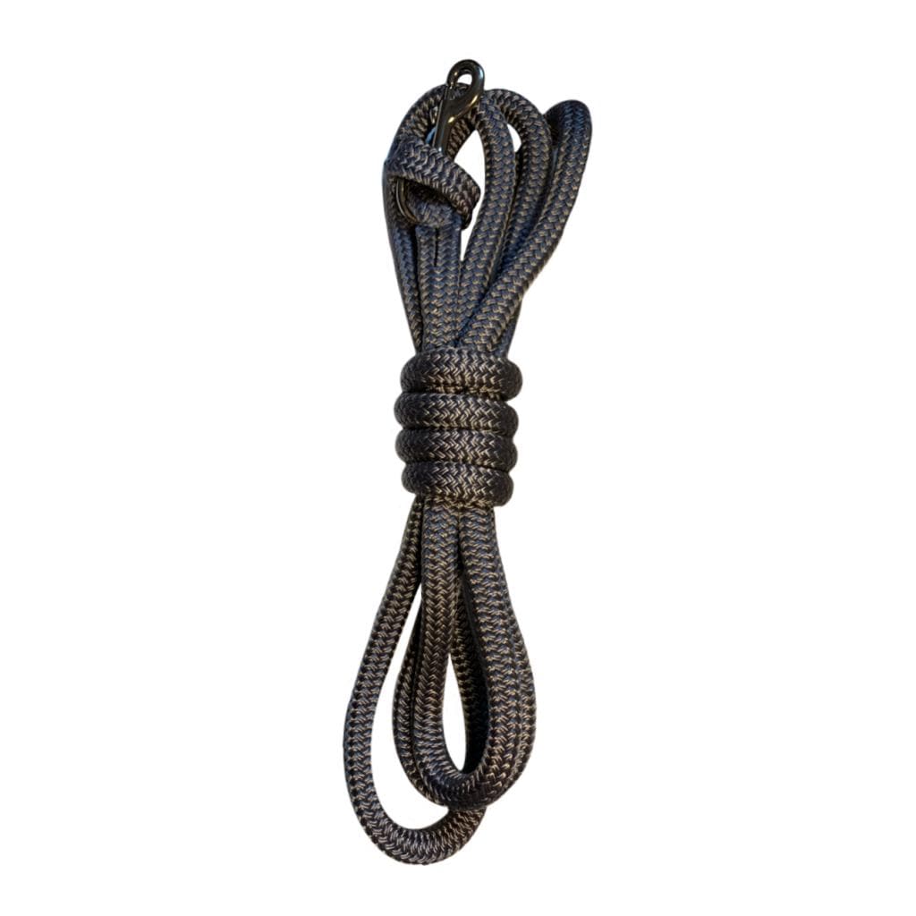 Charcoal grey Leadrope-leadrope-Free Riding Neckropes-FR Equestrian