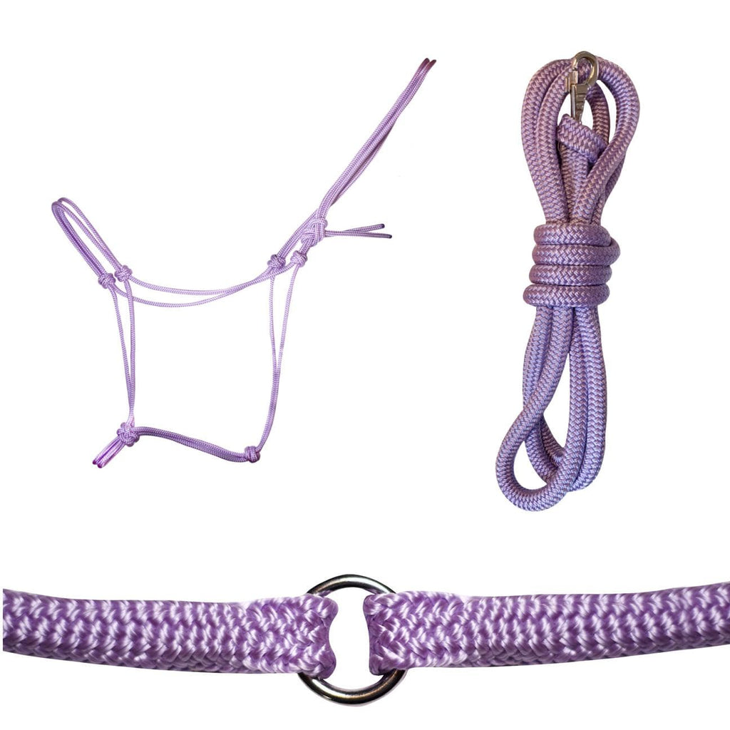 Lilac complete set-Free Riding Neckropes-FR Equestrian