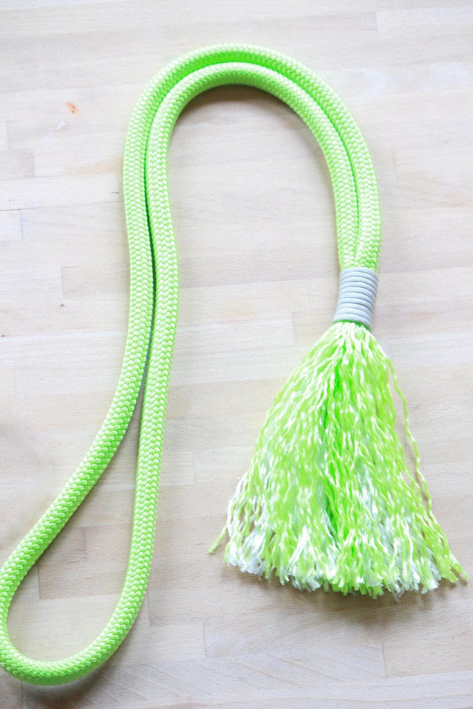 lime green-neckrope-Free Riding Neckrope-FR Equestrian