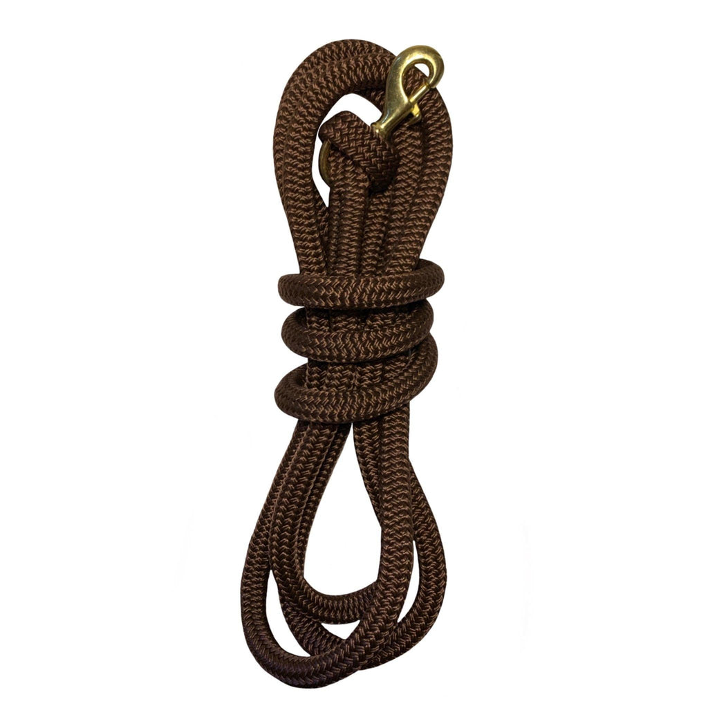 Brown Leadrope-leadrope-Free Riding Neckropes-FR Equestrian