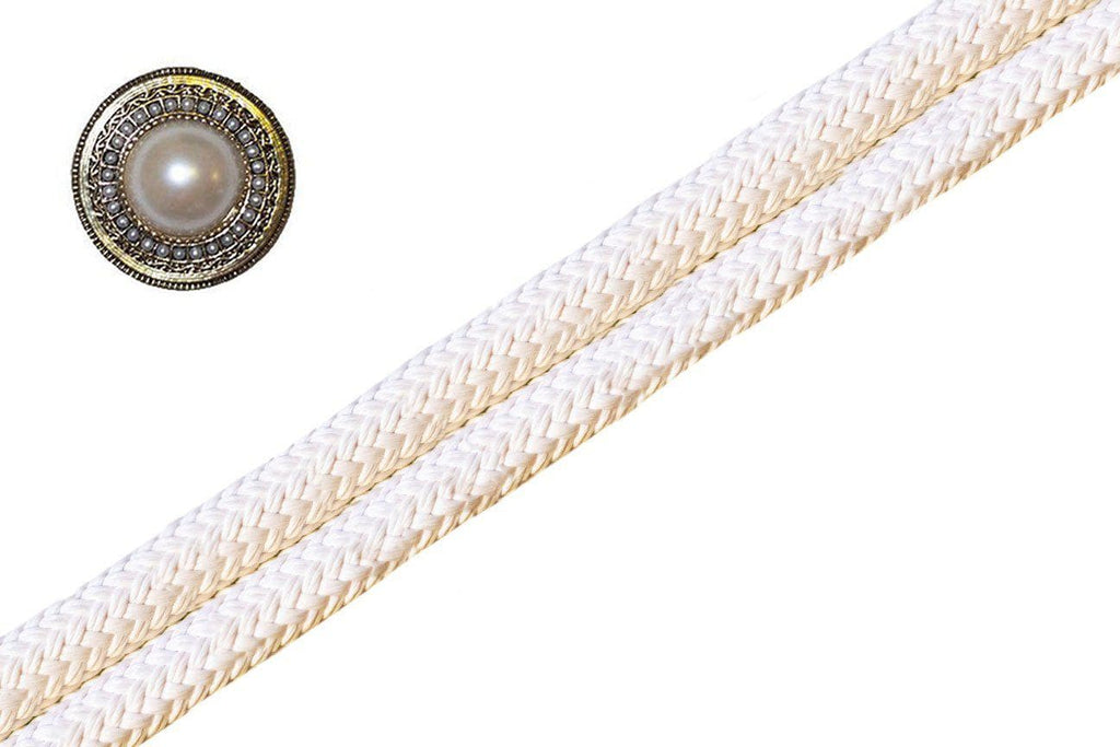 Creme pearlstone-neckrope-Free Riding Neckrope-FR Equestrian