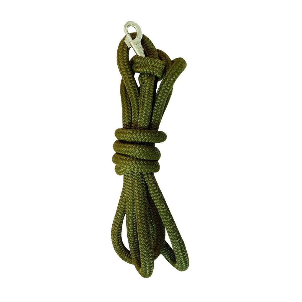Military green Leadrope-leadrope-Free Riding Neckropes-FR Equestrian
