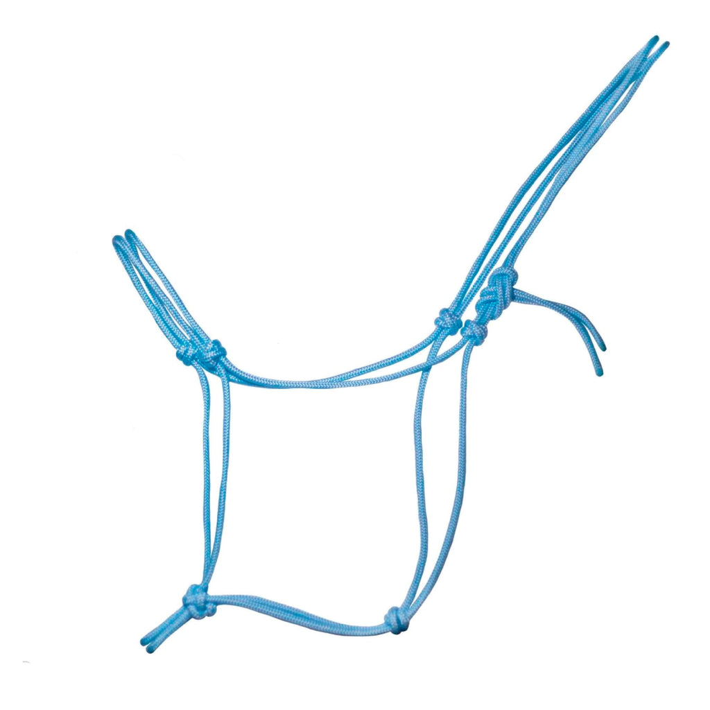 Turquoise training ropehalter-Ropehalter-Free Riding Neckropes-FR Equestrian